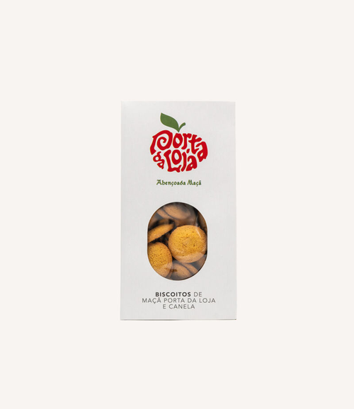Biscoitos de Maçã Porta da Loja e Canela 150g